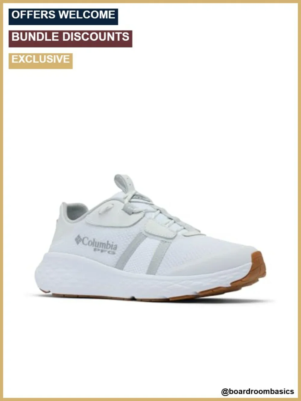 Columbia Castback TC PFG Water Shoes Men's Boating Slip-On Omni-Grip Non-Slip